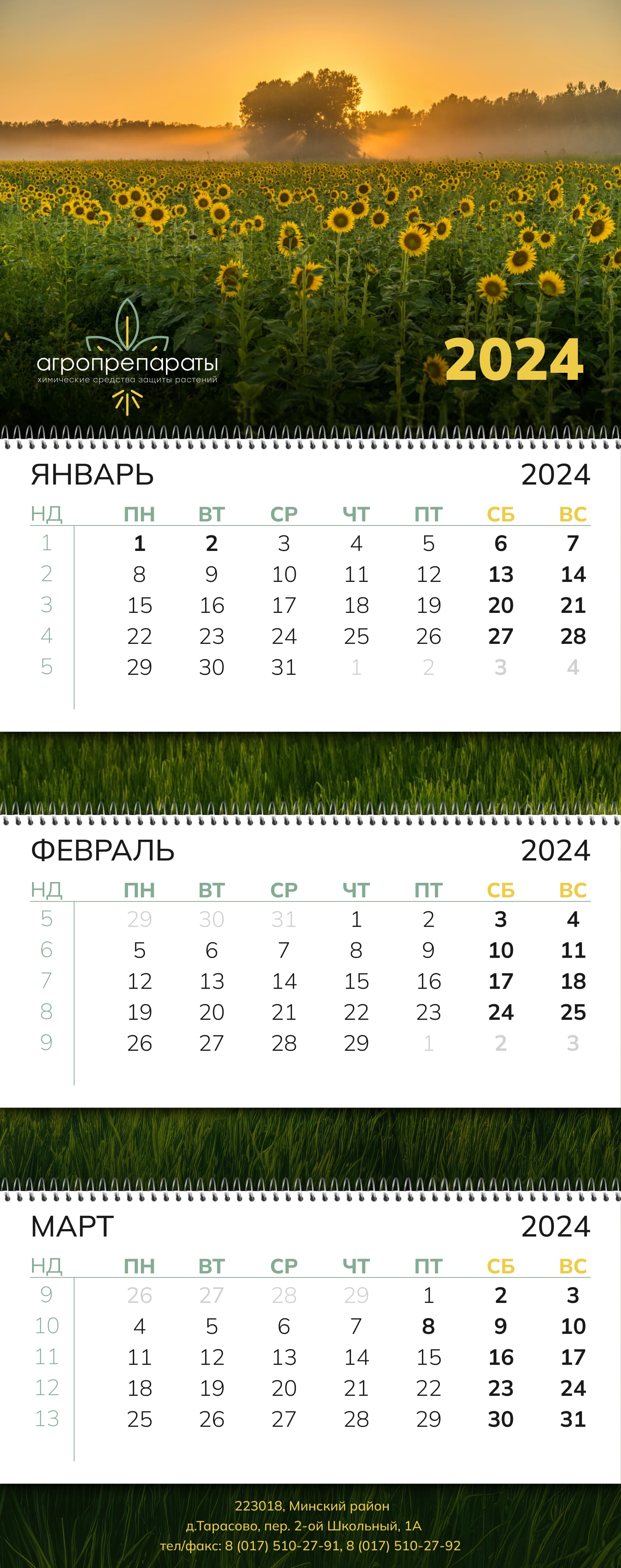 Макет сайта версия ПК